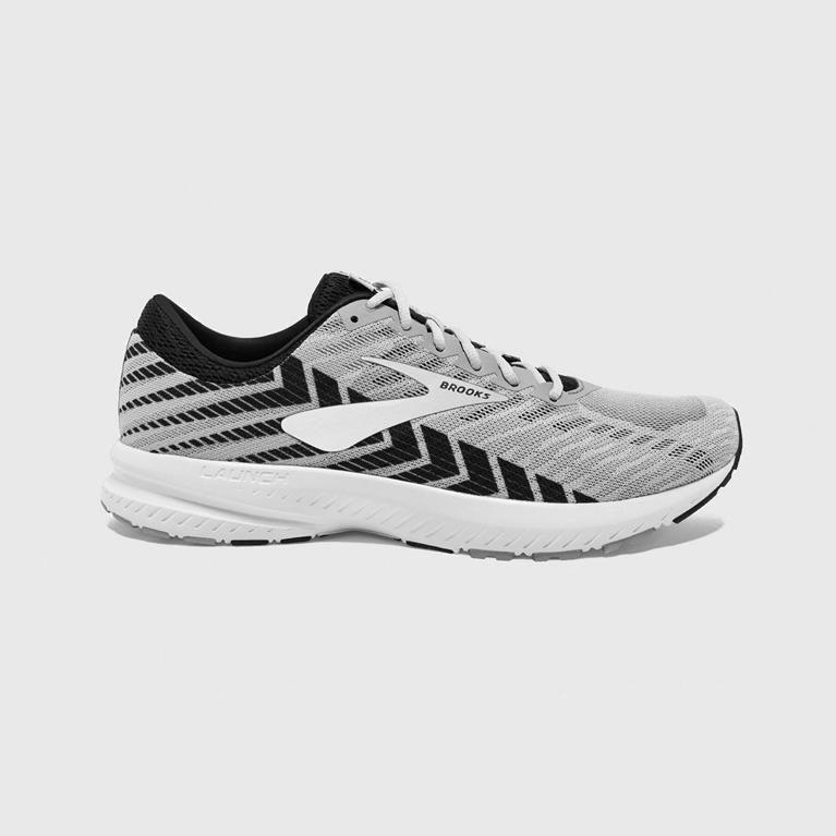 Brooks Launch 6 NZ - Men's Road Running Shoes - Grey (52167-NAFX)